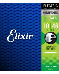 Elixir Optiweb Coated Nickel Plated Electric Guitar Strings